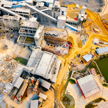 Эфектыўная лінія пяску і запаўняльнікаў магутнасцю 1000 TPH